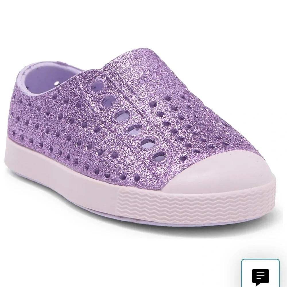 Native shoes Jefferson Bling Powder Bling/ Shell White - Picture 2 of 14